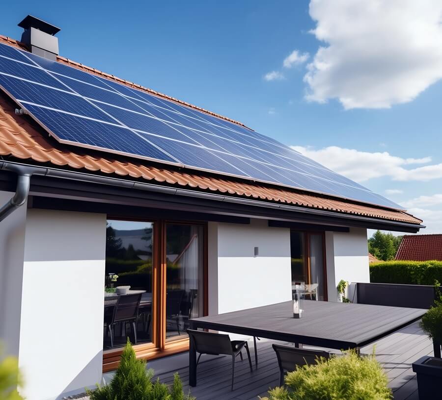 Welche Vorteile bietet die Solar-Überdachung der Terrasse?